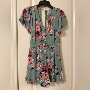 NWOT short sleeve romper
